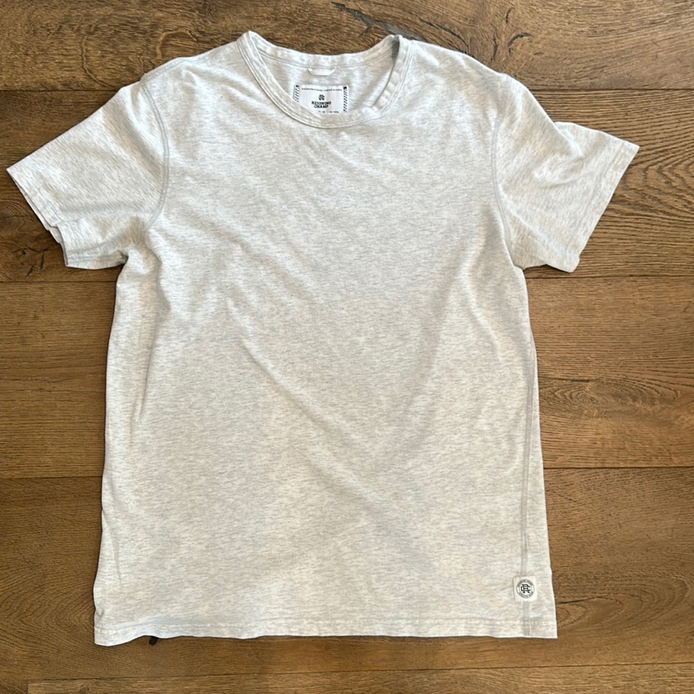 Reigning Champ Lightweight Jersey T-Shirt, Heather Grey, M